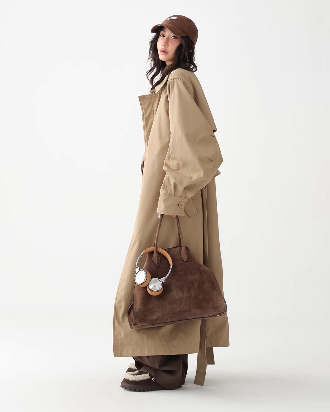British Light Brown Long Coat ACS0353