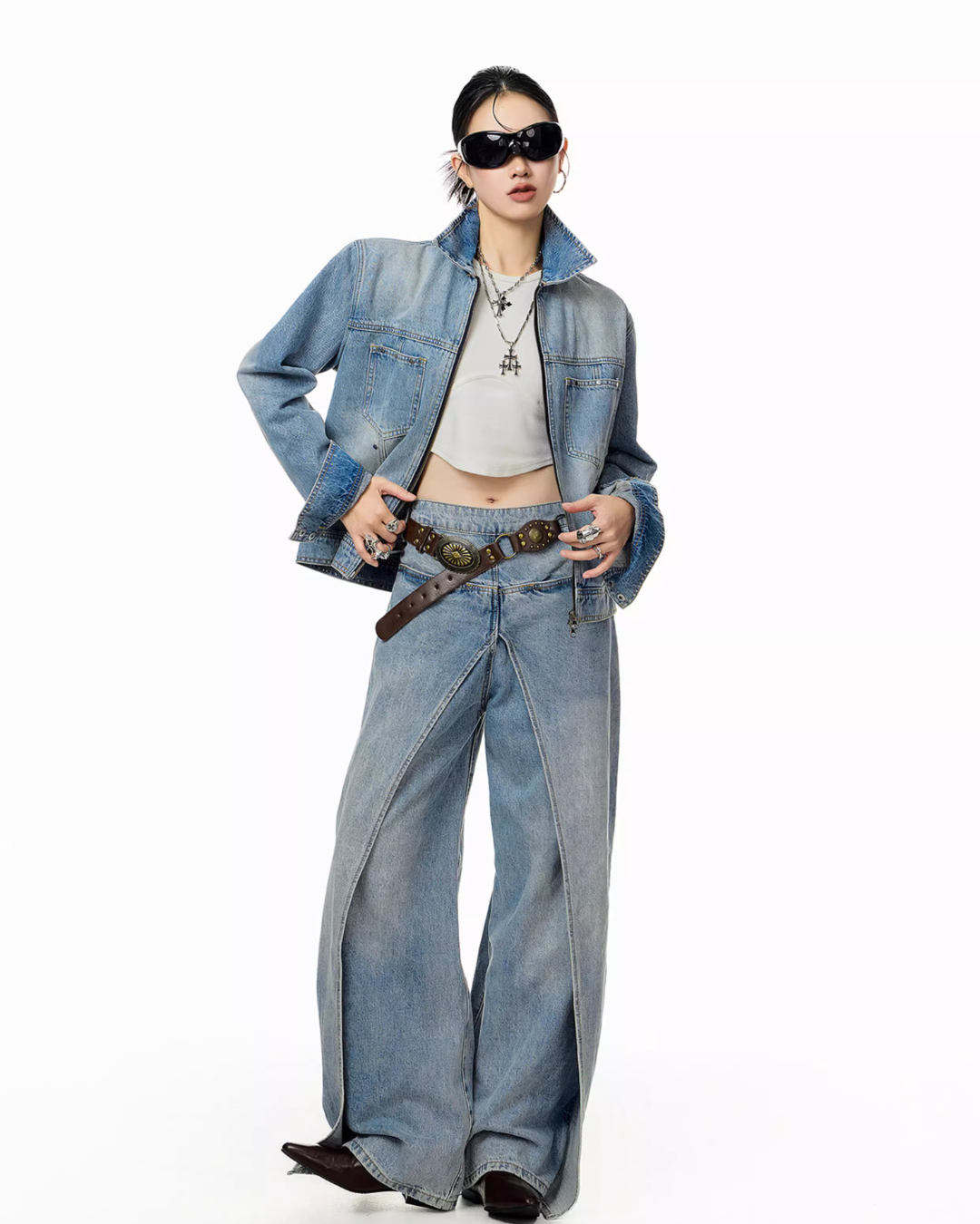 Retro Casual Denim Jacket ICM0089