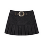 Retro A Line Pleated Skirt IMO0078