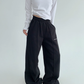 Drape Casual Wide Pants  YLS0948