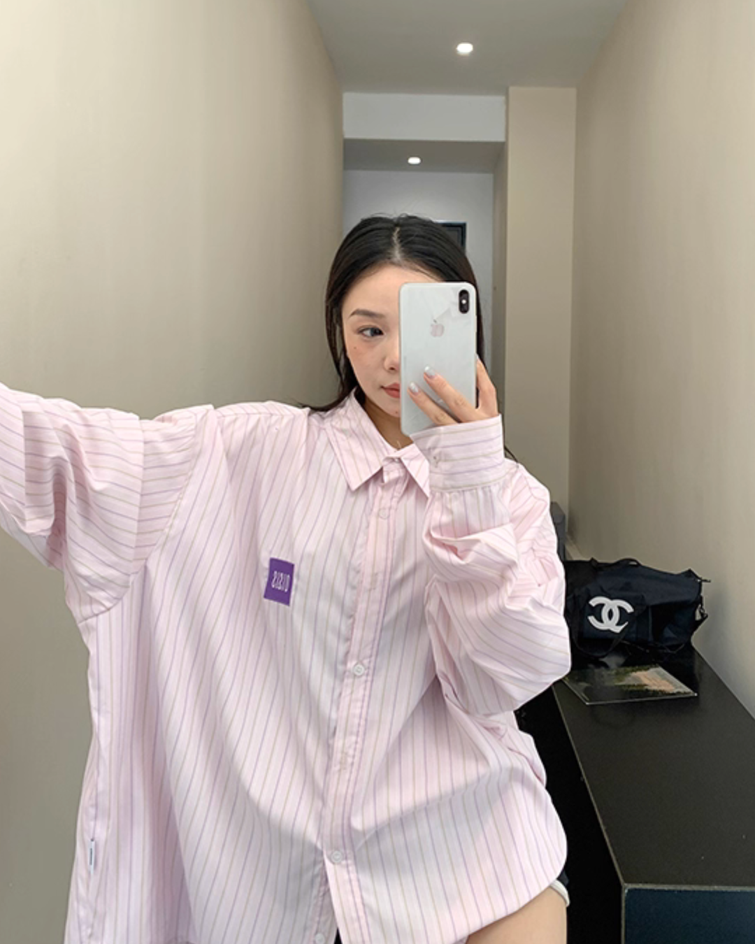Striped Long Sleeve Shirt YLS0897