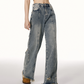 High Waist Wide Leg Denim IMO0061