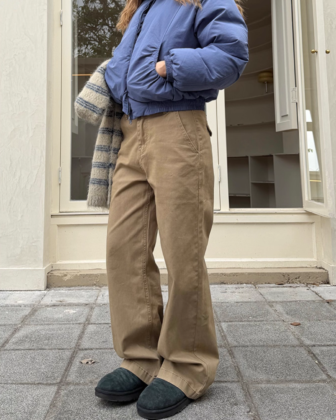 Straight Cargo Pants CYE0088