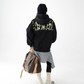 Flower Embroidery Loose Sweat Hoodie ACS0266