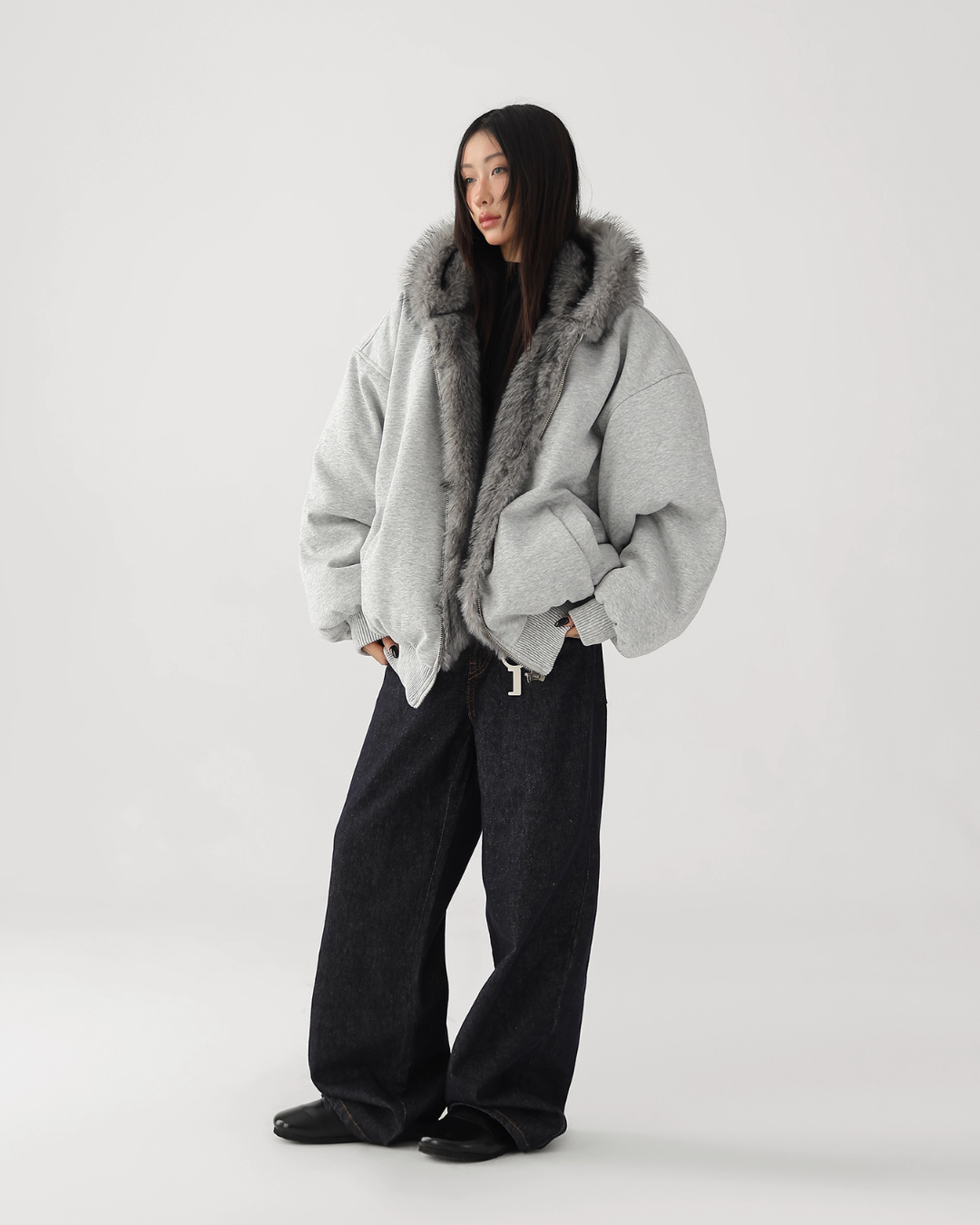 Faux Fur Reversible Blouson ACS0330