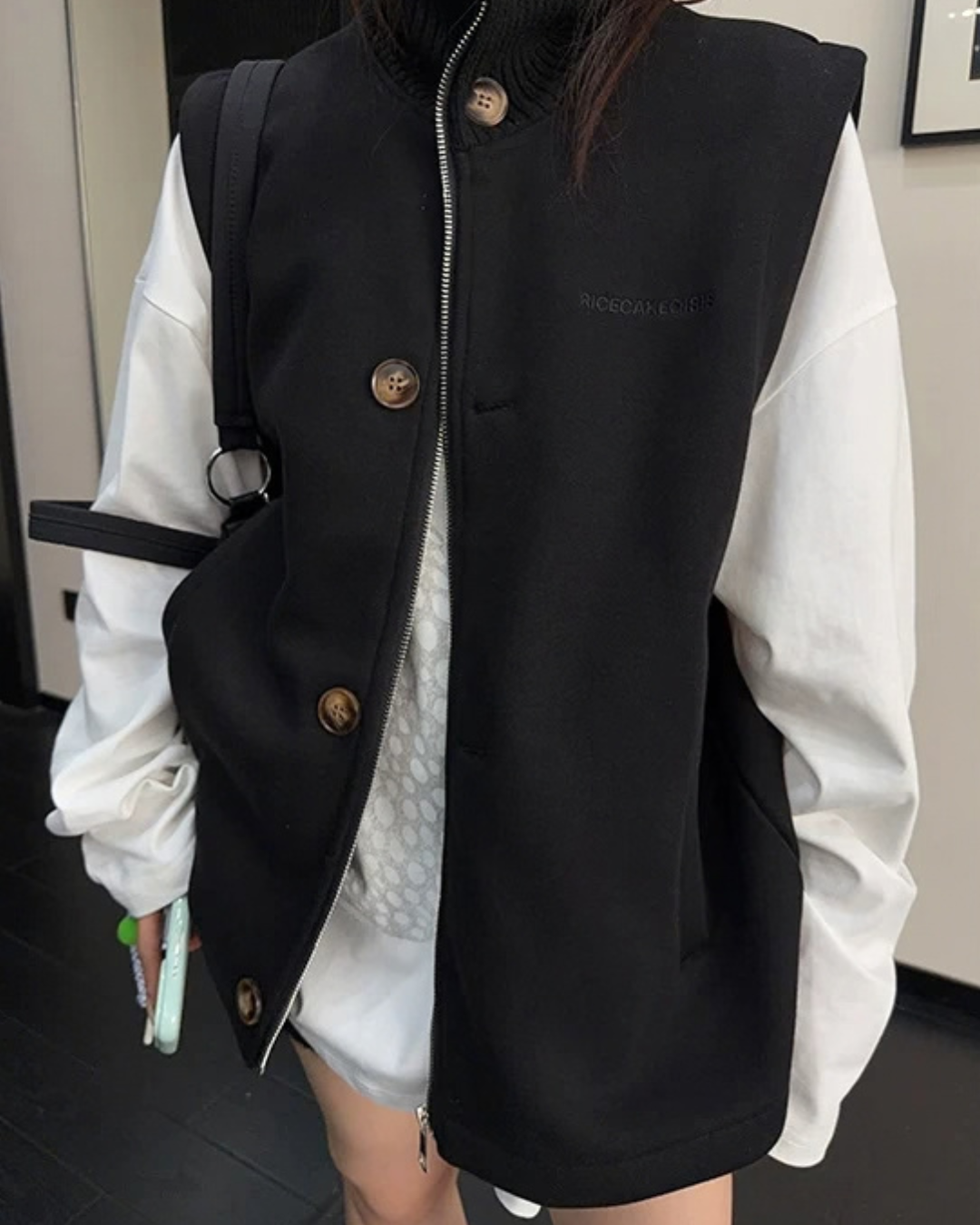 Stand Collar Vest YLS1046