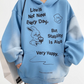 Oversized Doodle Sweat Hoodie YLS0066