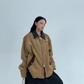 Double Zip Corduroy Jacket YLS0894
