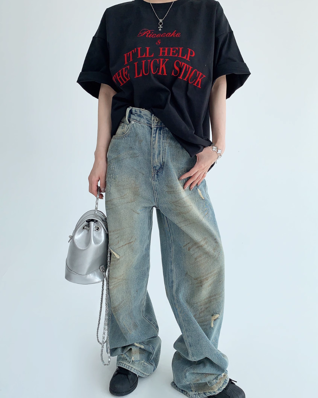 Vintage Denim Pants YLS0181