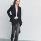 Big Collar Long Sleeve Jacket SPY0025