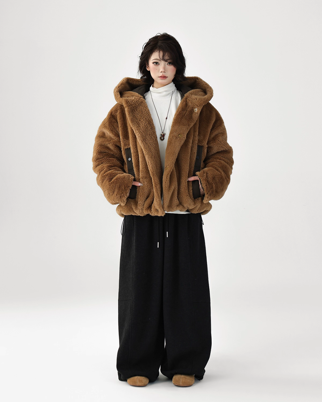 Reversible Faux Fur Blouson ACS0339