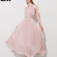 Halter Neck Chiffon Dress DPY0016