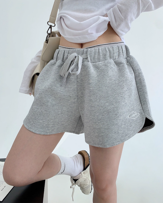 Logo Printed Sweat Shorts YLS0870