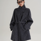 Stand Collar Wool Coat SRS0364
