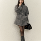 Stand Collar Gold Button Coat ELS0018
