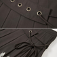 Dark Belt Pleated Skirt CEN0018