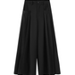 One-Shoulder Border Top / Wide Silhouette Pants WEO0066