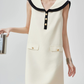 Sailor Collar Sleeveless Mini Dress FER0273