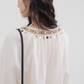 No Collar Balloon Sleeve Top / Vest / Pants CHS0002