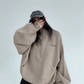 Half-Zip Sweatshirt Top YLS1009