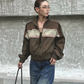 Cropped Color-Block Track Jacket WWP0015