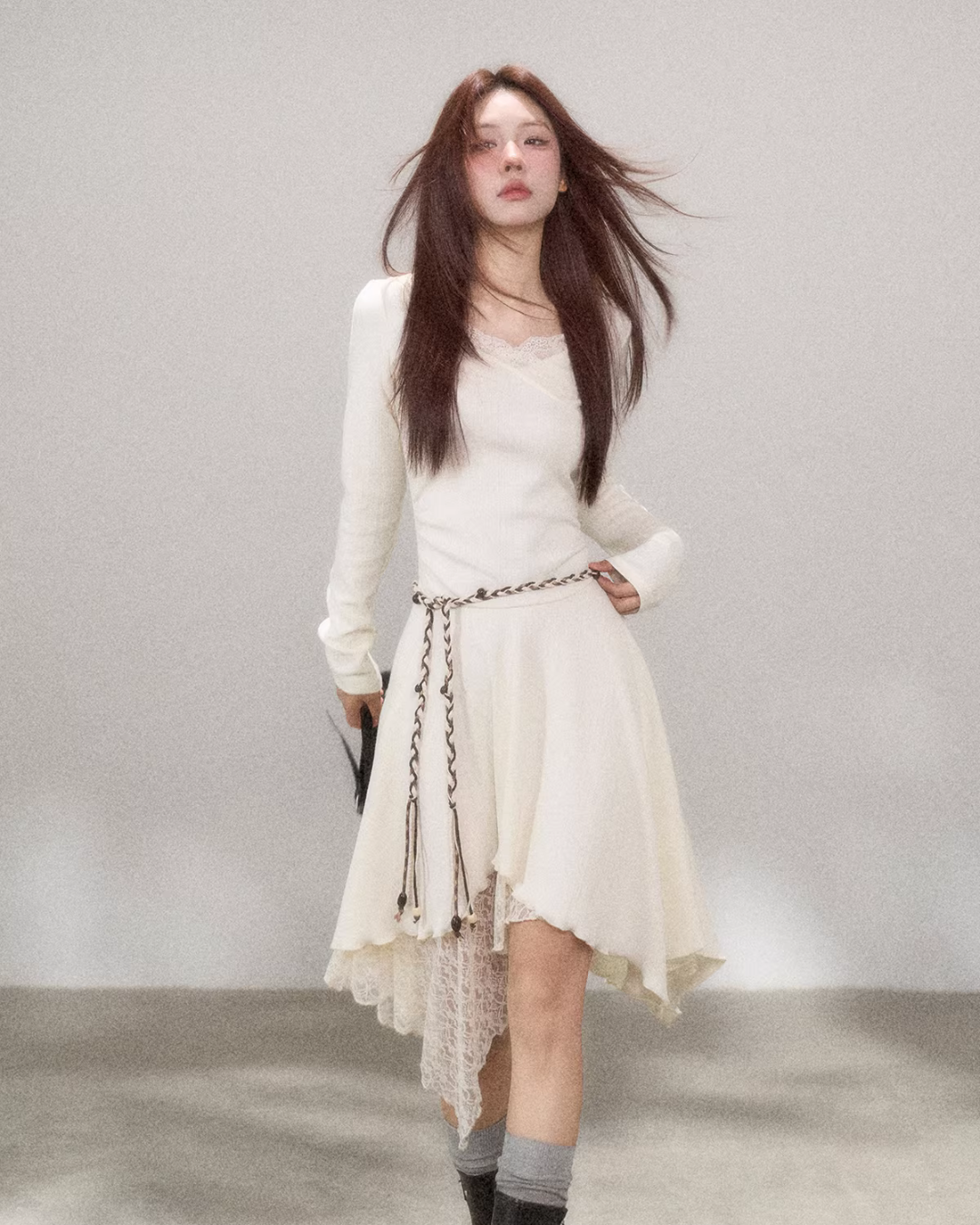 Race Ilehem Long Sleeve Dress WDB0022