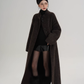 Scarf Long Wool Coat SRS0408