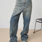 Gradient Wide Denim Pants FER0058