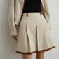 Color-Blocked Line Zip Jacket / Line Mini Skirt  SUY0032
