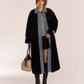 Denim Shearling Casual Coat  ASG0050