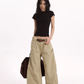 Big Pocket Curve Wide Pants VAT0001