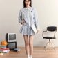 Striped Long Sleeve Dress MST0001