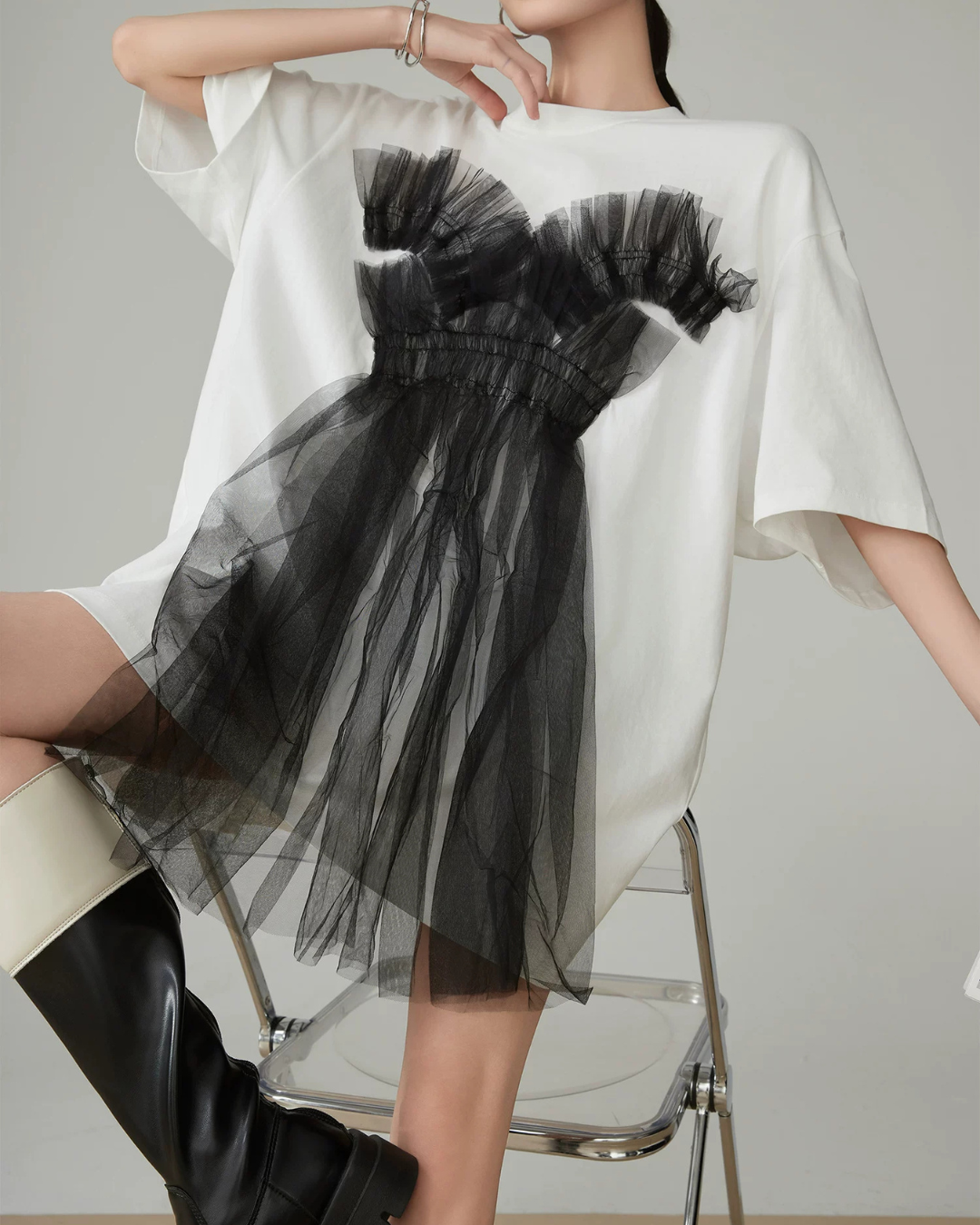 Tulle Docking Dress FER0148