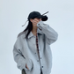 Plaid Patchwork Short Lapel Jacket YLS0883