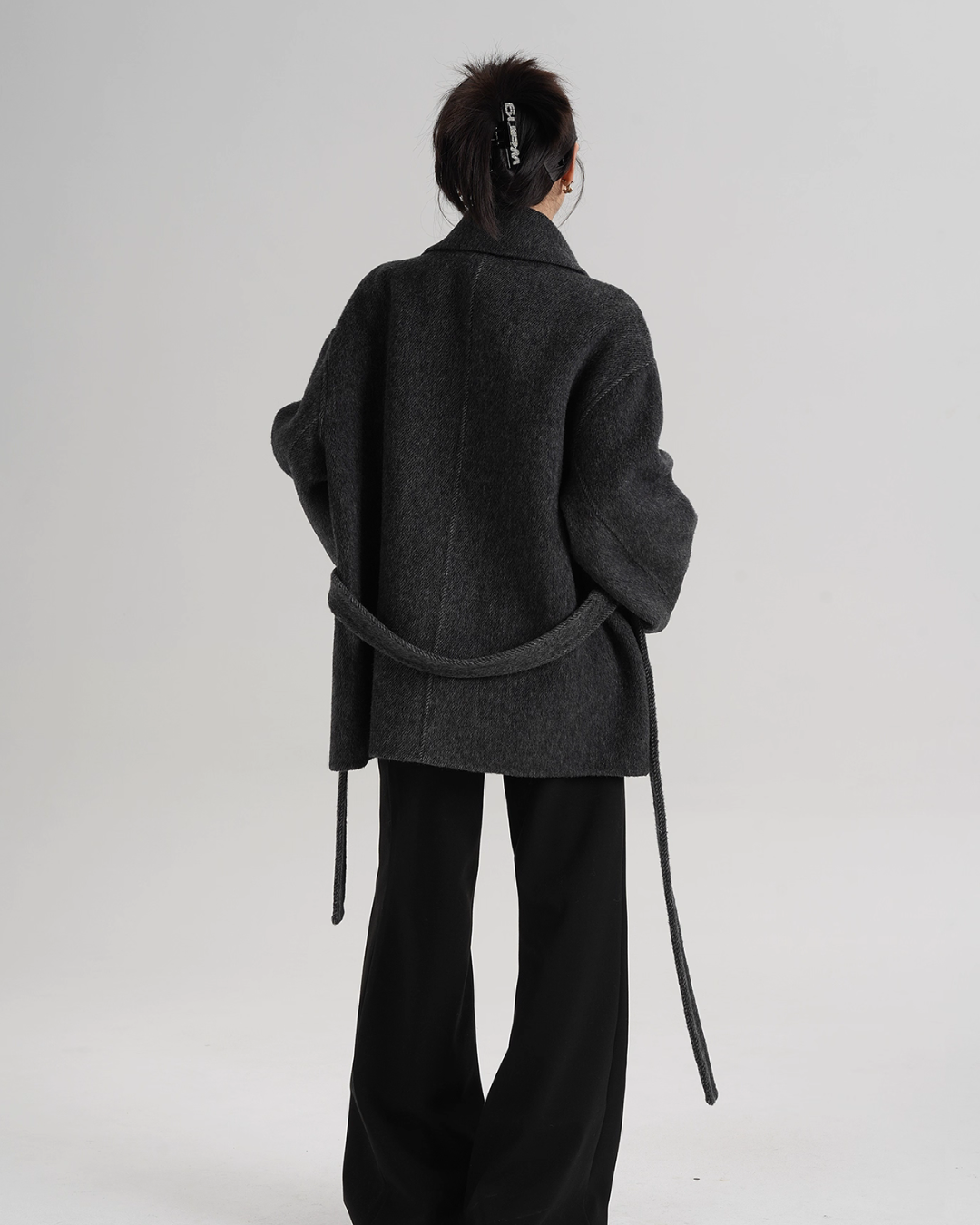 Double Sided Woolen Over Coat SRS0359