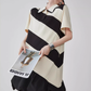 Polo Collar Color-Blocking Dress FER0112