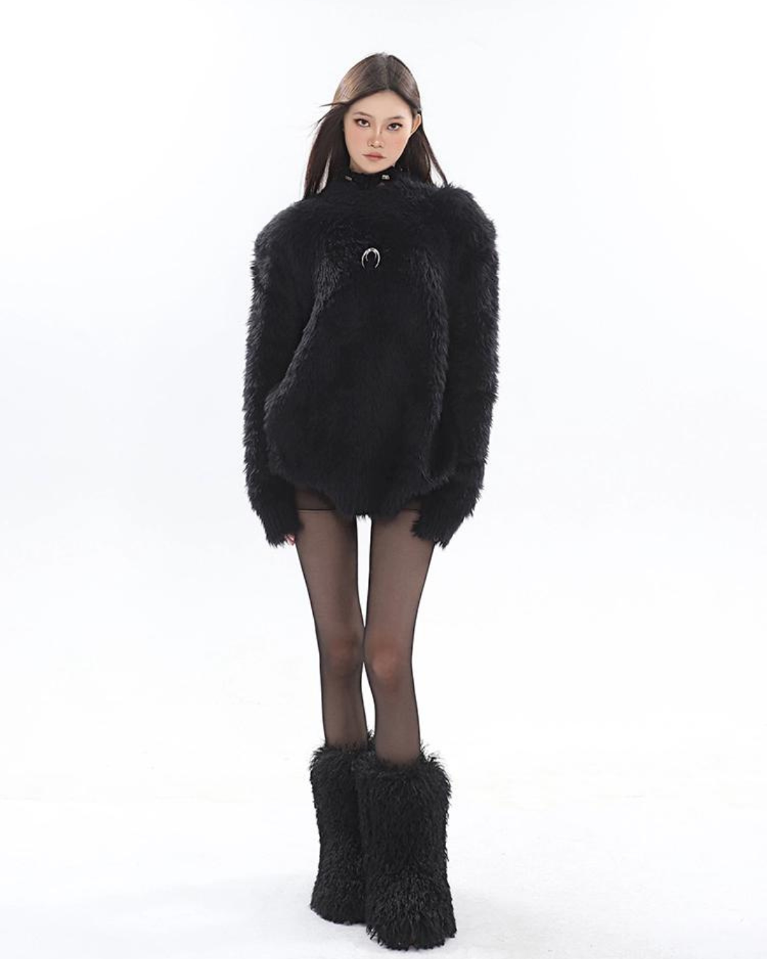 Fluffy Volume Shaggy Knit CCS0002