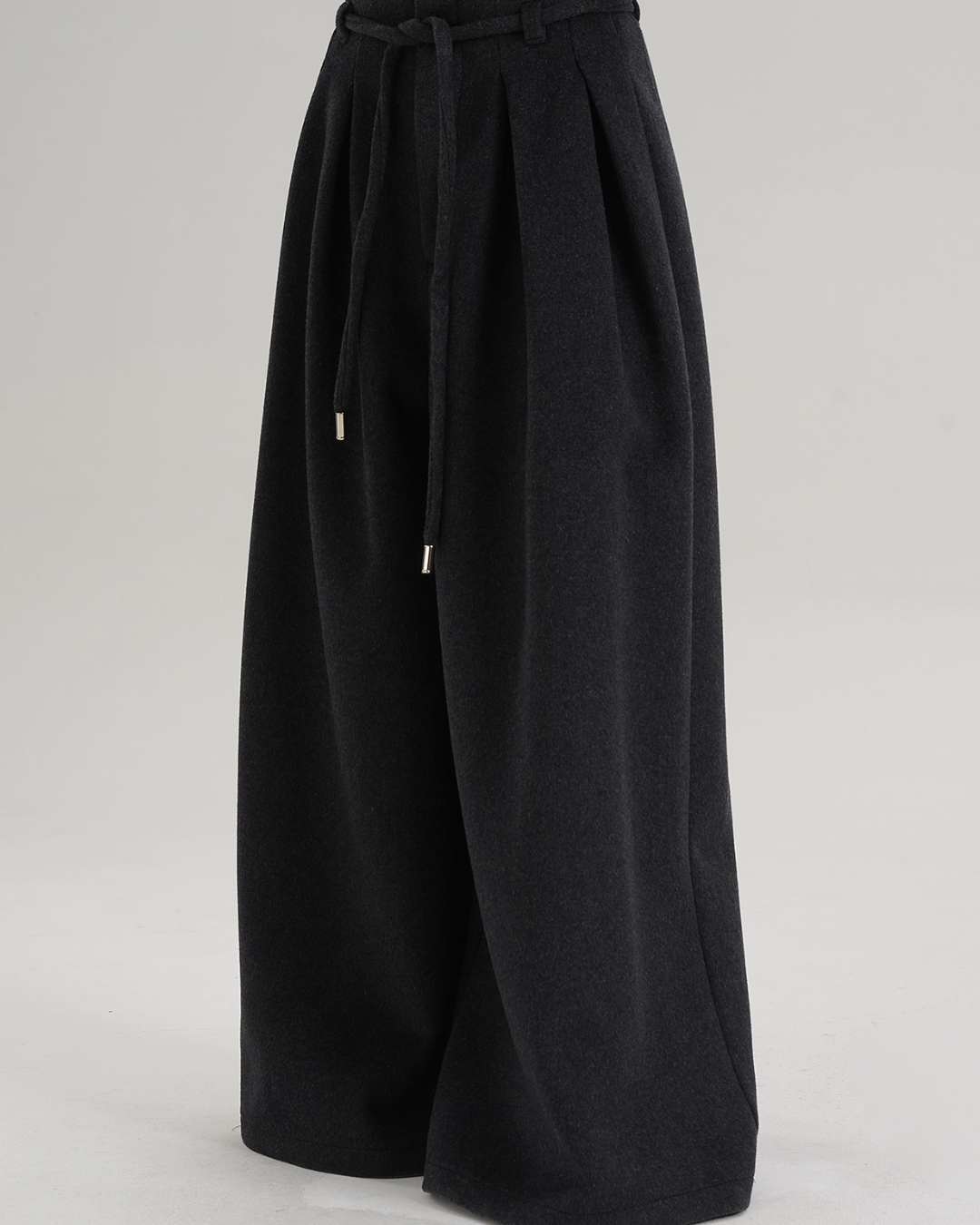 Wool Wide Pants SRS0394