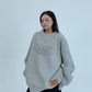 Logo Loose Sweat Top YLS0964