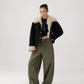 Curved Loose Wide Pants ACS0323