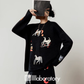Art Horse Knit Top/Mini Skirt LLA0613