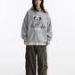 Dog Print Sweatshirt Hoodie NDC0006