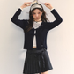 Sailor Collar Layered-Style Top ASG0078