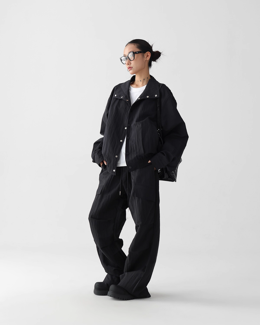 Nylon Casual Jacket / Nylon Wide Pants  ACS0270