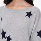 Star Crew Neck Knit Top UDS0007