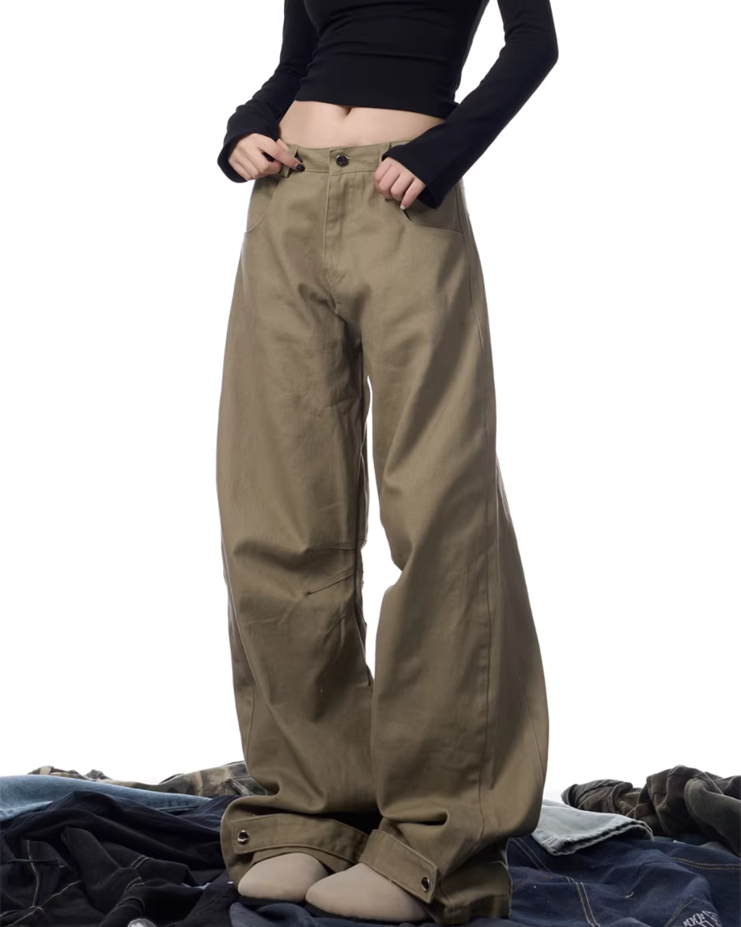 Loose Straight Casual Pants ONP0013