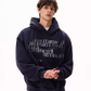 Stylish Logo Sweatshirt Hoodie MAD0004