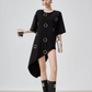 Asymmetry Round-Neck T-Shirt Dress FER0131