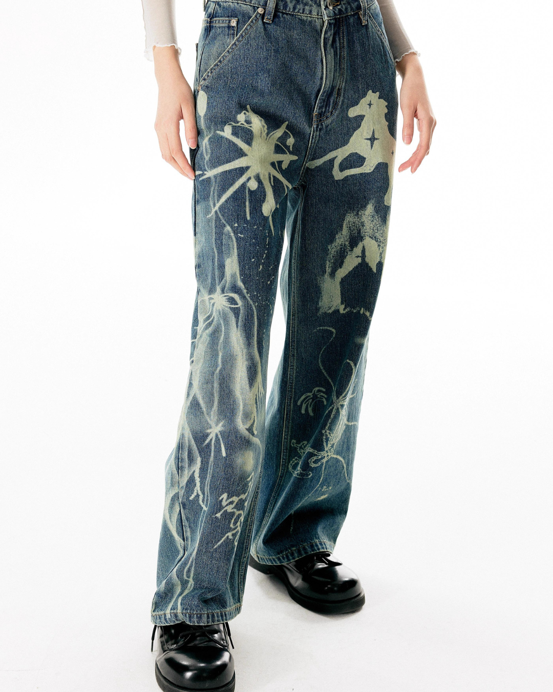 Dream Vintage Loose Straight Jeans ART0008