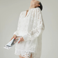 Patchwork Lace Shirt / Shorts FER0130